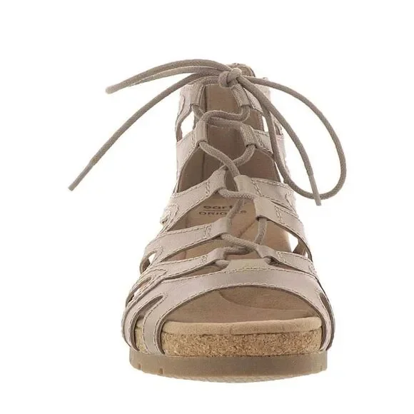 Earth Origins Kendra Kamilla - Lace up WEDGE - NEW in Box , sz 7 Wide - Picture 5 of 9